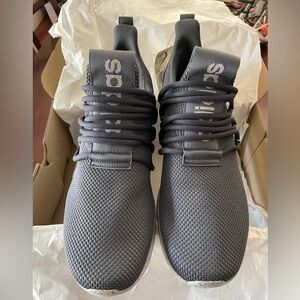 ADIDAS LITE RACER ADAPT 3.0 MENS BRAND NEW W TAGS SIZE 10.5 DARK GREY SPECKS